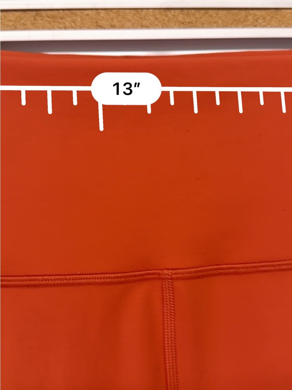Lululemon High-Rise Rust Orange Active Leggings Size Medium - Picture 7 of 10